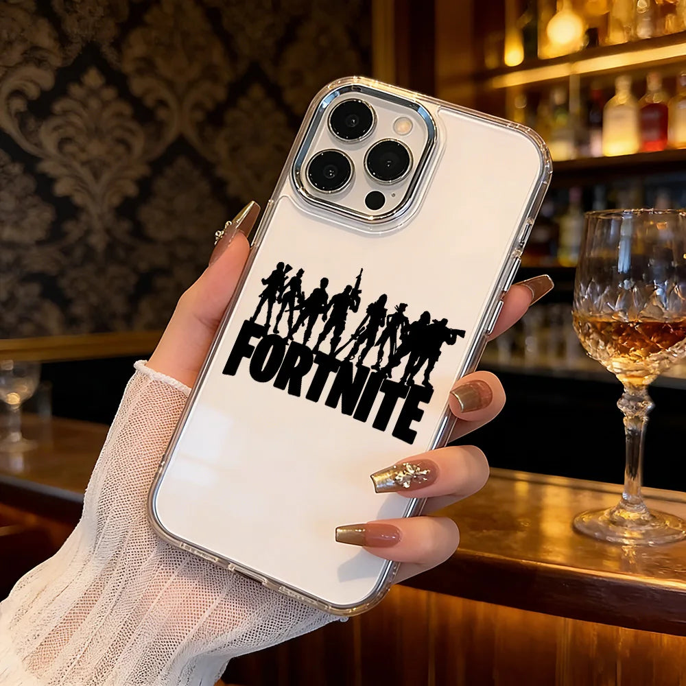 Capa de telemóvel Hot Game Shooting Fortnites para Samsung Galaxy A57 A56 A36 A26 A55 A35 A16 A54 A34 A25 A24 A15 A14 A73 A53 A33 4G 5G