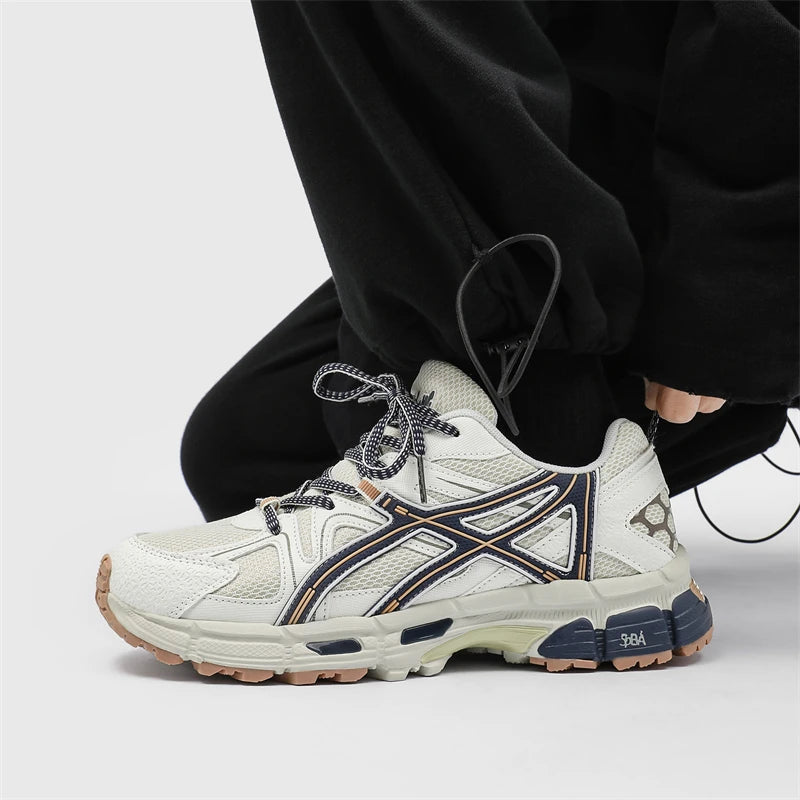 Męskie buty codzienne, outdoorowe, oddychające, do biegania, modne, do spacerów, rekreacyjne, sznurowane, do joggingu, mokasyny, markowe trampki Blade, wygodne