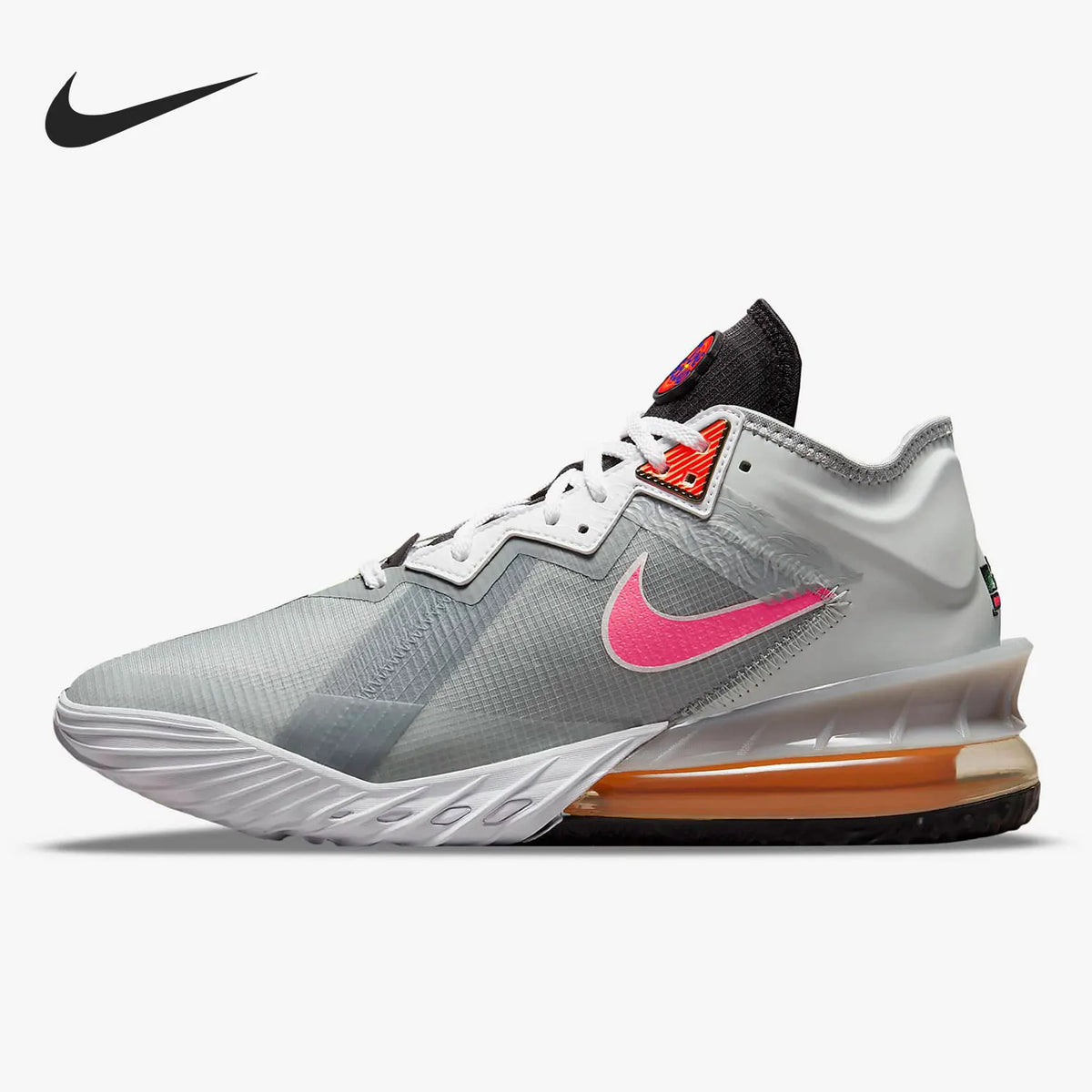 Nike LEBRON XVIII autentiche, scarpe da basket da uomo e da donna con ammortizzazione ad aria, 18ª generazione, CV7564-005