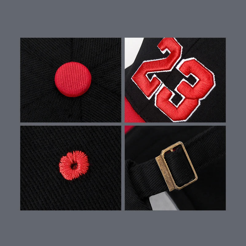 Mode Unisex 3D-broderad bomullsmössa med justerbar snapback-rem, basebollkeps, fotbollskeps, truckerkeps, pappakeps och golfkeps