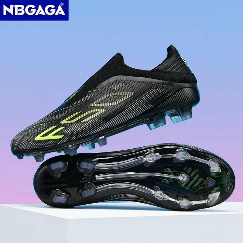 New Men Soccer Shoes Outdoor Anti-Slippery Youth Sports Shoes Ultralight Turf Comfortable Football Boots