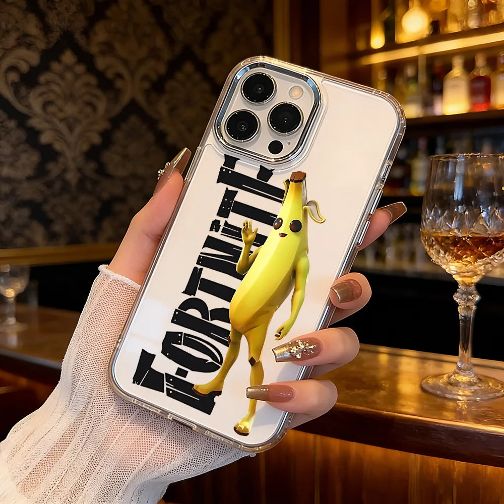 Capa de telemóvel Hot Game Shooting Fortnites para Samsung Galaxy A57 A56 A36 A26 A55 A35 A16 A54 A34 A25 A24 A15 A14 A73 A53 A33 4G 5G