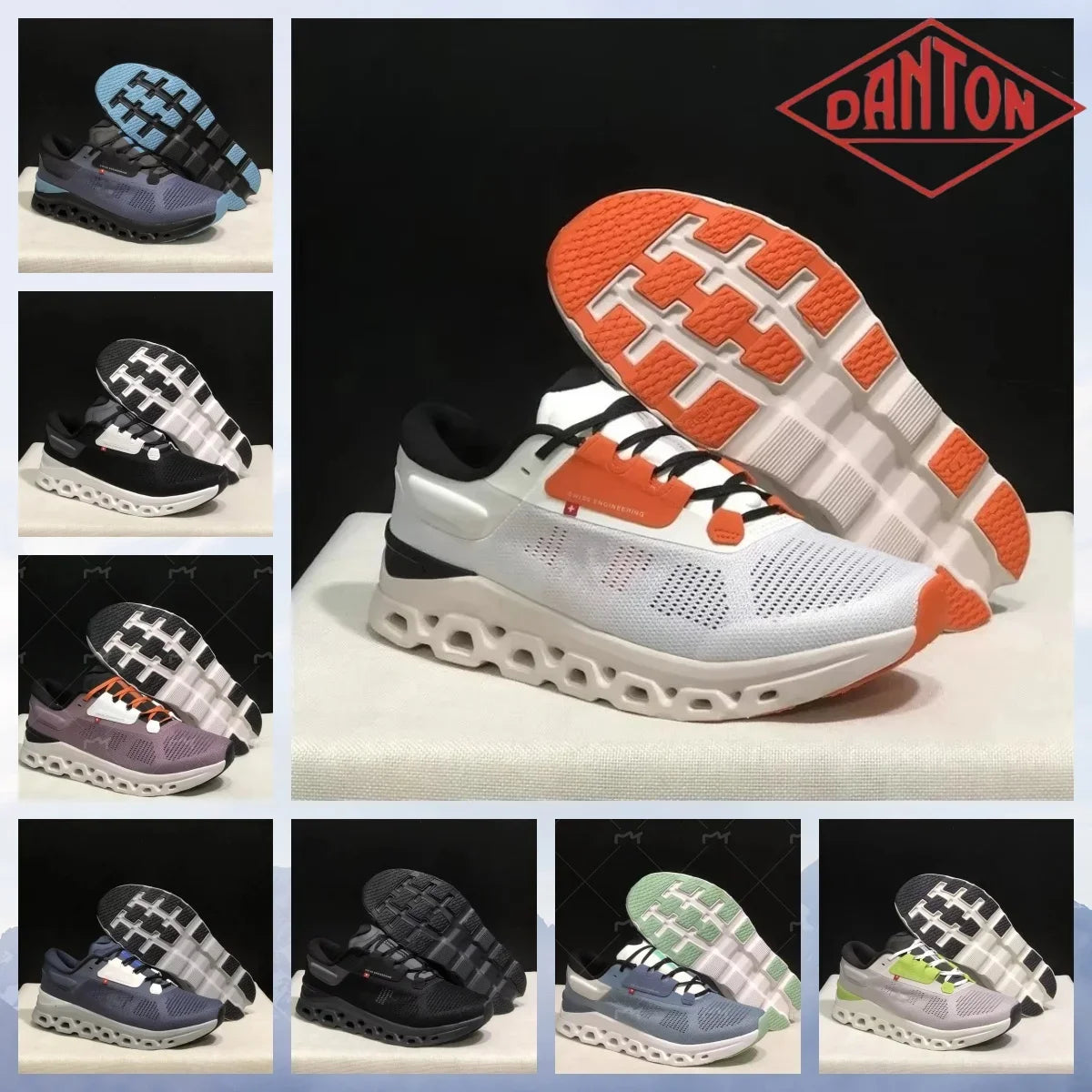 DANTON 2026 Cloud-5 men's and women's sports training shoes stable and breathable running shoes casual sports shoes