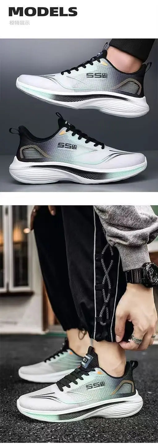Breathable Mesh Men Shoes Lightweight Casual Sneakers Non Slip Soft Sole Running Shoes for Men Spring Summer