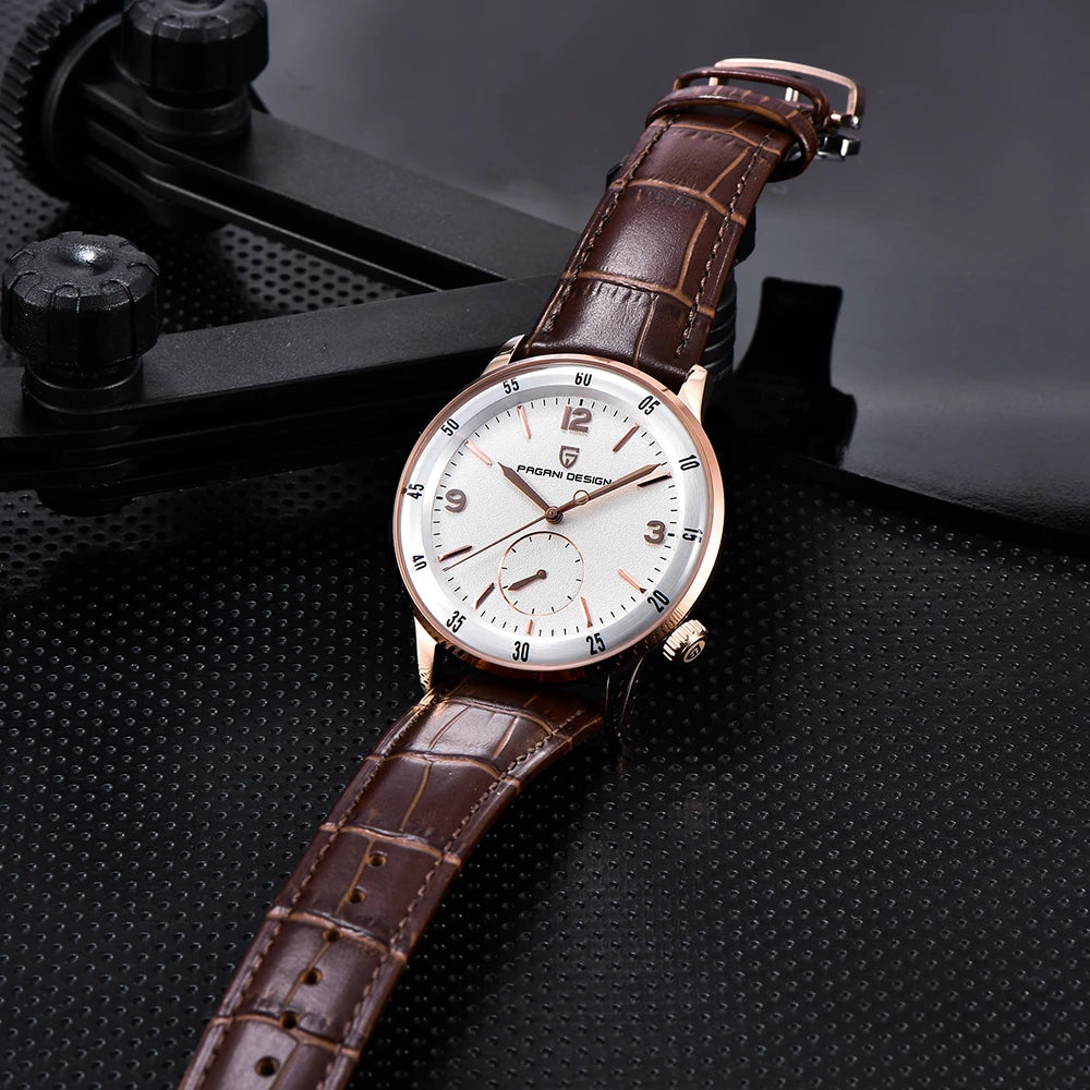 V2 PAGANI DESIGN PD-1790 New 42MM Men's Fashion Leisure Mechanical Watch 10Bar Waterproof Sapphire Glass Men's Automatic Watch