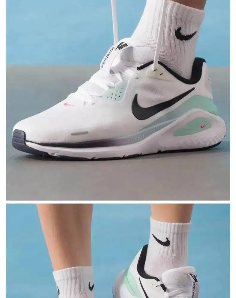 Populiarūs „Nike“ vyriški nauji tinkliniai bėgimo bateliai, kvėpuojantys, su pėdos vidurio palaikymu, paminkštinti, lengvi sportiniai bateliai IM6675-101