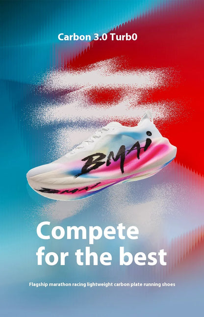 BMAI 3.0Turbo 42KM Running Shoes for Women Breathable Marathon Women's Sports Shoes Cushioning Sneakers Luxury Designer Trainers