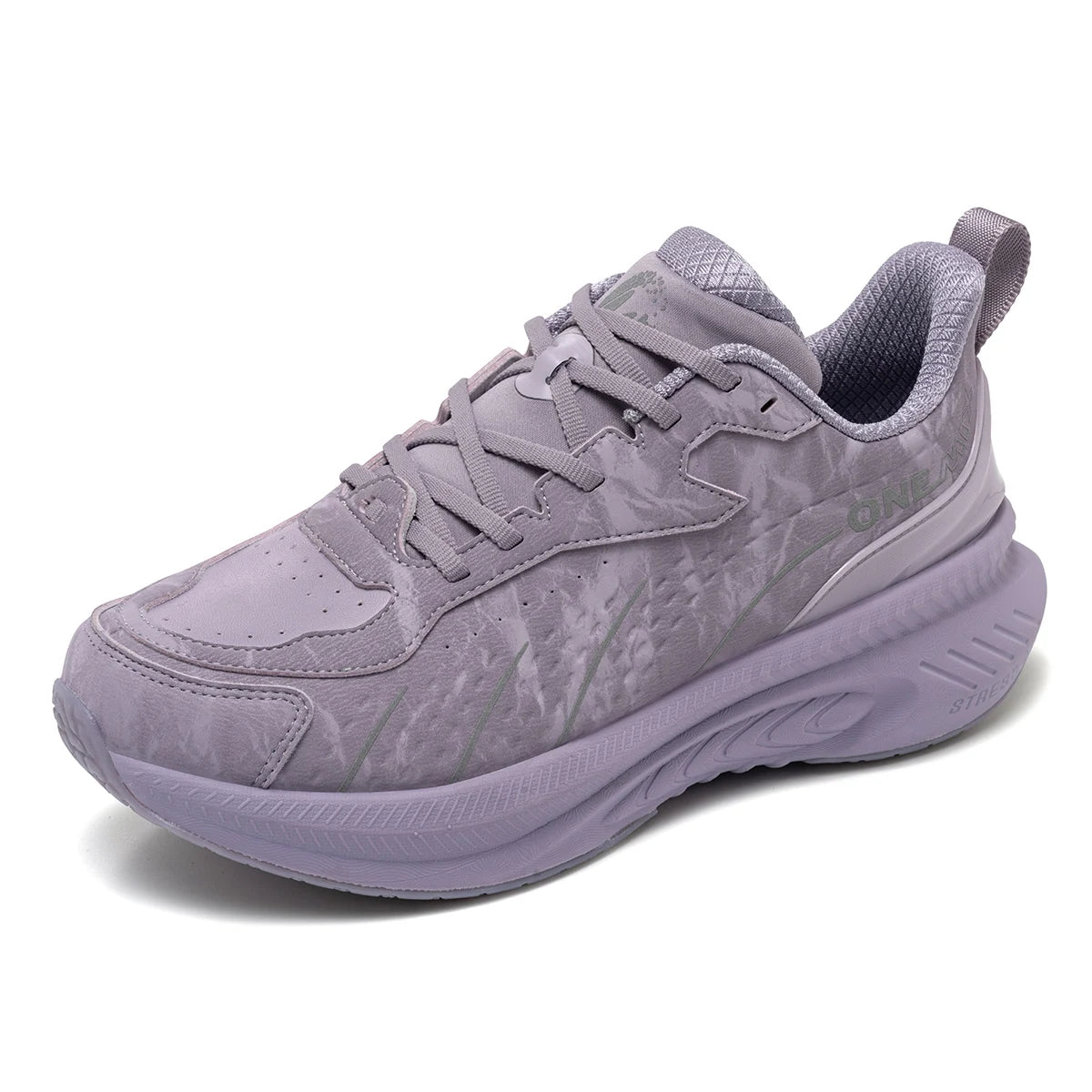 ONEMIX 2025 Winter Training Running Shoes for Men Sport Shoes Leather Warm Wear-Resistant Female Jogging Shoes Walking Sneakers