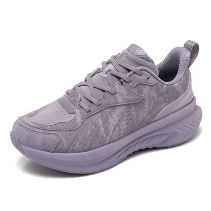 ONEMIX 2025 Winter Training Running Shoes for Men Sport Shoes Leather Warm Wear-Resistant Female Jogging Shoes Walking Sneakers
