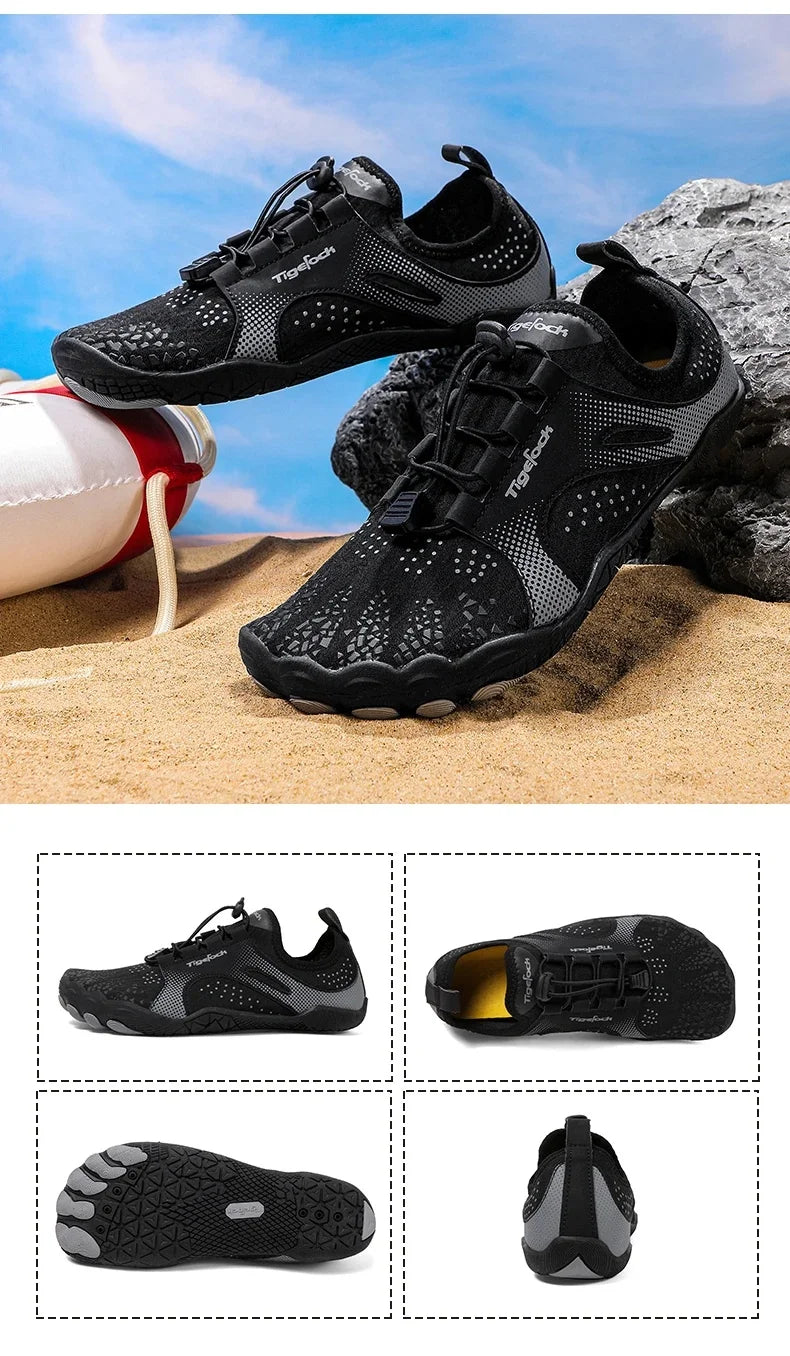 Aqua Shoes Water Shoes Upstream Wading Barefoot Beach Shoes Adults Gym Outdoor Training Footwear Unisex Quick-Drying Breathable