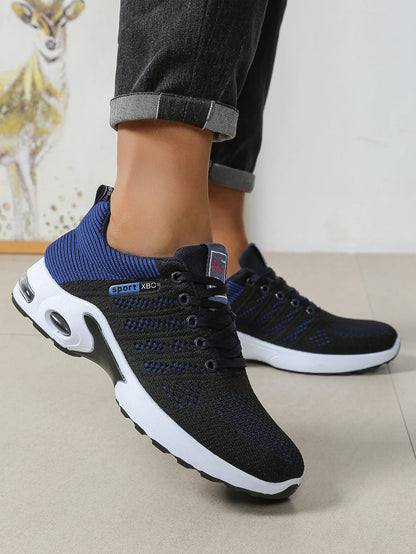Men's shoes Fashion Super Breathable Lace-Up Running Shoes - Non-slip, durable and pillow comfort - Men's Fashion Sneakers