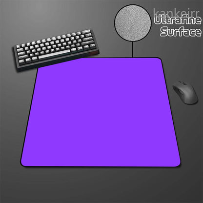 Fekete Speed egérpad, egyszínű, nagy rugalmasságú, csúszásmentes aljú gaming egérszőnyeg, prémium e-sport egérpad, ultrafinom felületű deskmat