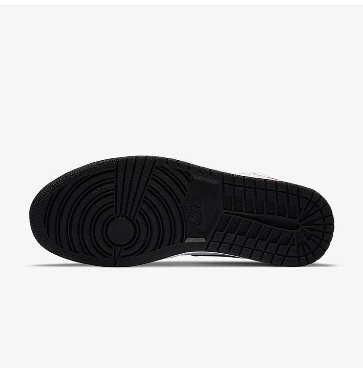 Nike genuine Air Jordan 1 AJ1 men's mid top cushioned sports basketball shoe 852542-100