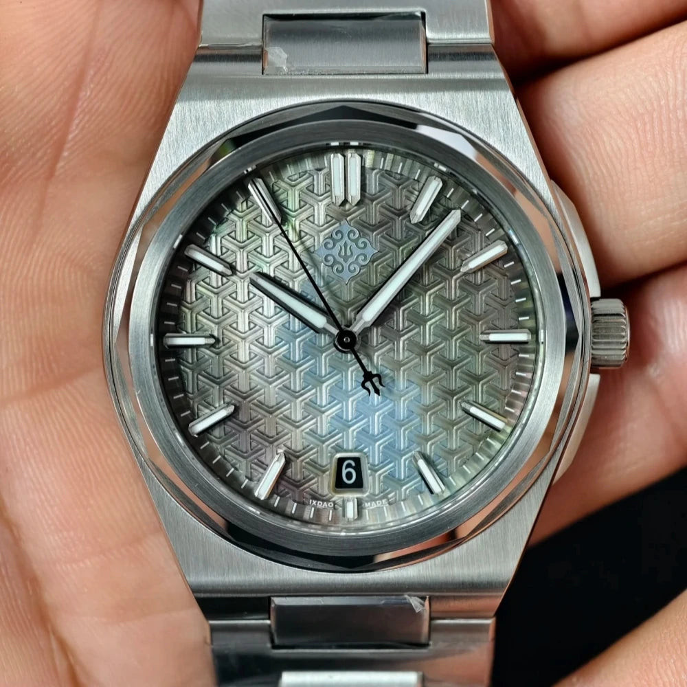 IX&DAO 2026 New Warrior 37mm Men's Automatic Mechanical Watch Miyota 9015 Top Sapphire BGW-9 Stainless Steel Waterproof 10Bar