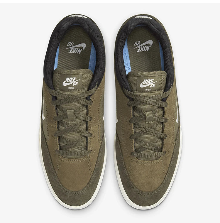Baskets de sport Nike Authentic SB Malor pour homme, basses, à lacets, résistantes à l'usure FV6064-100