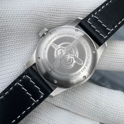 Relógio de pulso mecânico STEELFLIER Official SF792 GMT, movimento NH34, luminescência Super BGW9 C3, resistente à água até 200M, relógio de mergulho de luxo para homem