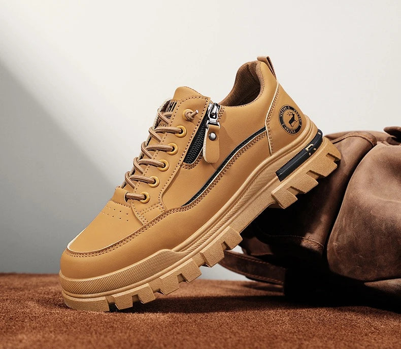 Men's Casual Sports Outdoor Hiking Trendy Fashion Comfortable Thick-Soled Street Board Shoes