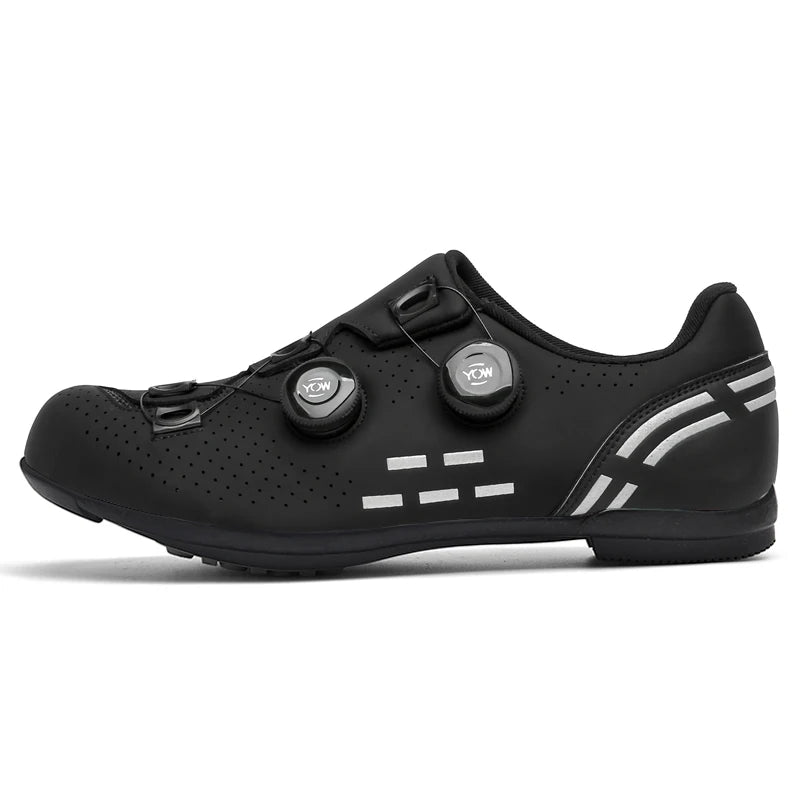 Lock-Free Cycling Shoes Flat Pedal Shoes Men Bike Cleat Sneaker MTB Bicycle Biking Women Breathable Indoor Boots