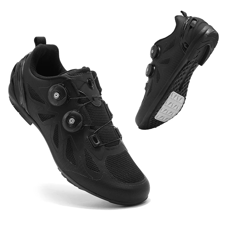 Scarpe da mountain bike non bloccanti da uomo senza tacchette, scarpe da ciclismo su strada RB Speed senza tacchetta, sneaker MTB da donna per pedali flat