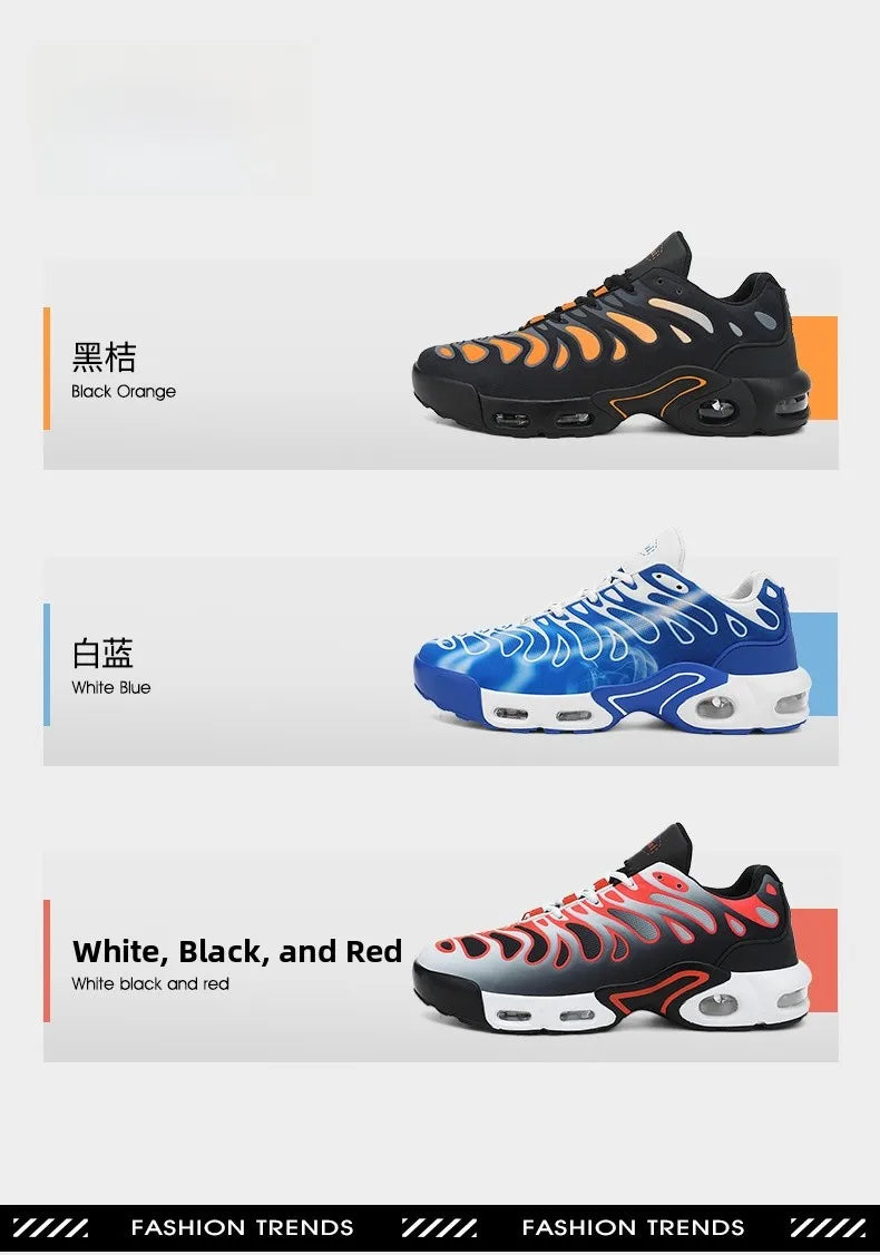 Fashionable Casual Sports Men's Shoes Outdoor Travel Large Size Versatile Daily Classic Running Shoes Breathable Lightweight ...