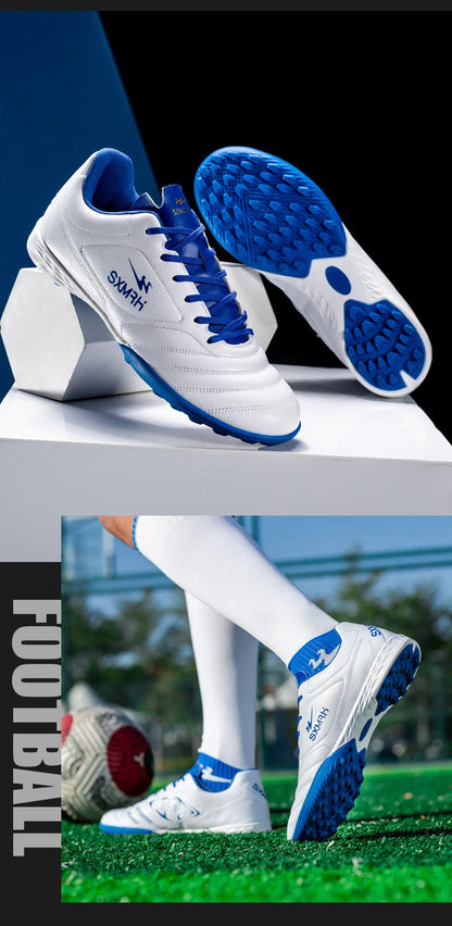 Double Star Men's Genuine TF Turf Soccer Shoes, for Primary School Students, Teenagers, Adults & Kids, Professional Training and