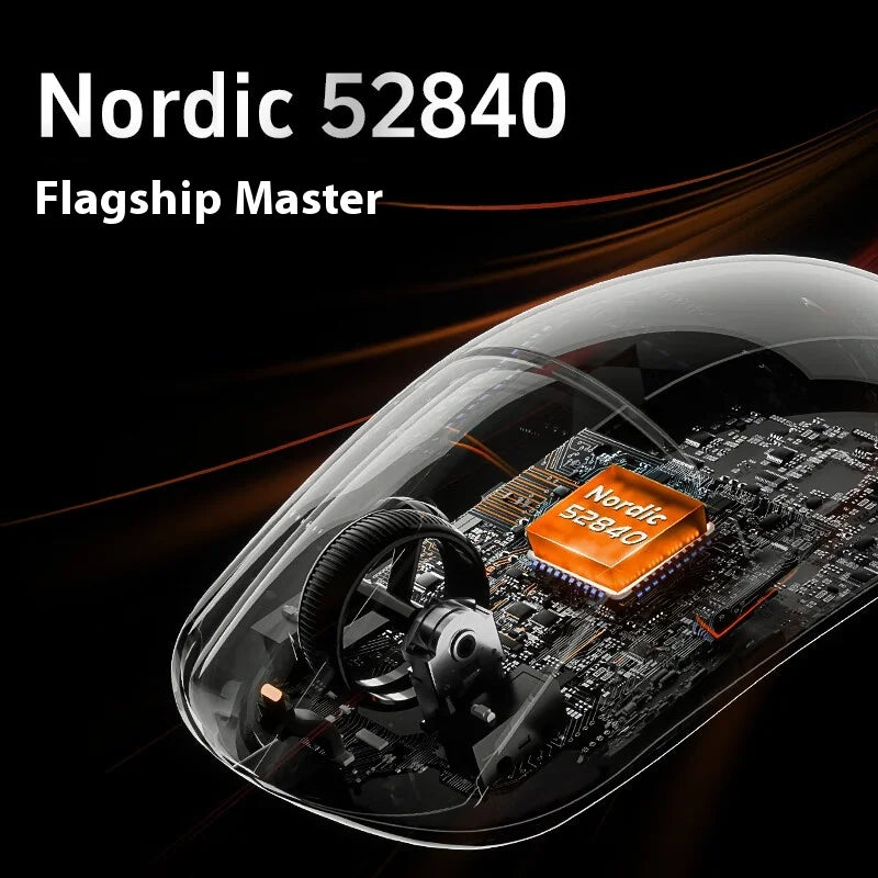 Rato Gaming Sem Fios ATK A9 Plus A9/A9 SE/A9 Pro Tri-Mode 8K Leve A9 Ultimate E-sports PC Presente Personalizado