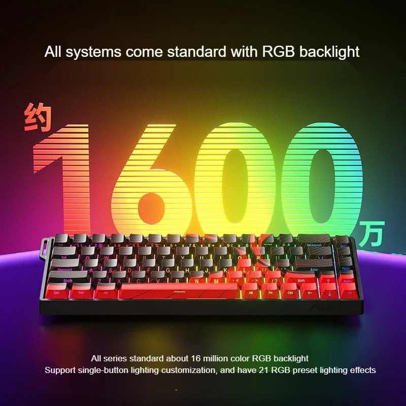 AULA WIN60 HE Magnetic Keyboard Wired Trigger 8K Return Esports Gamer Customize RGB Mechanical Gaming Keyboard