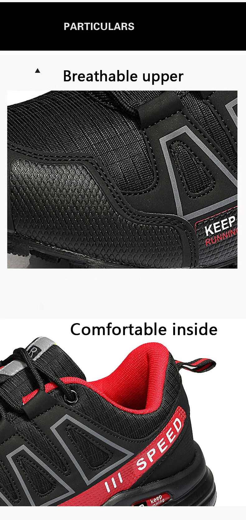 Hiking Shoes Men's Outdoor Rubber-Soled Non-Slip Tactical Training Shoes Lightweight Comfortable Hiking Travel Sports Shoes Men