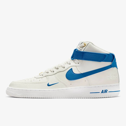 Oryginalne damskie buty skateboardowe Nike Air Force 1 07 Se z wysoką cholewką, oddychające, DQ7584-100