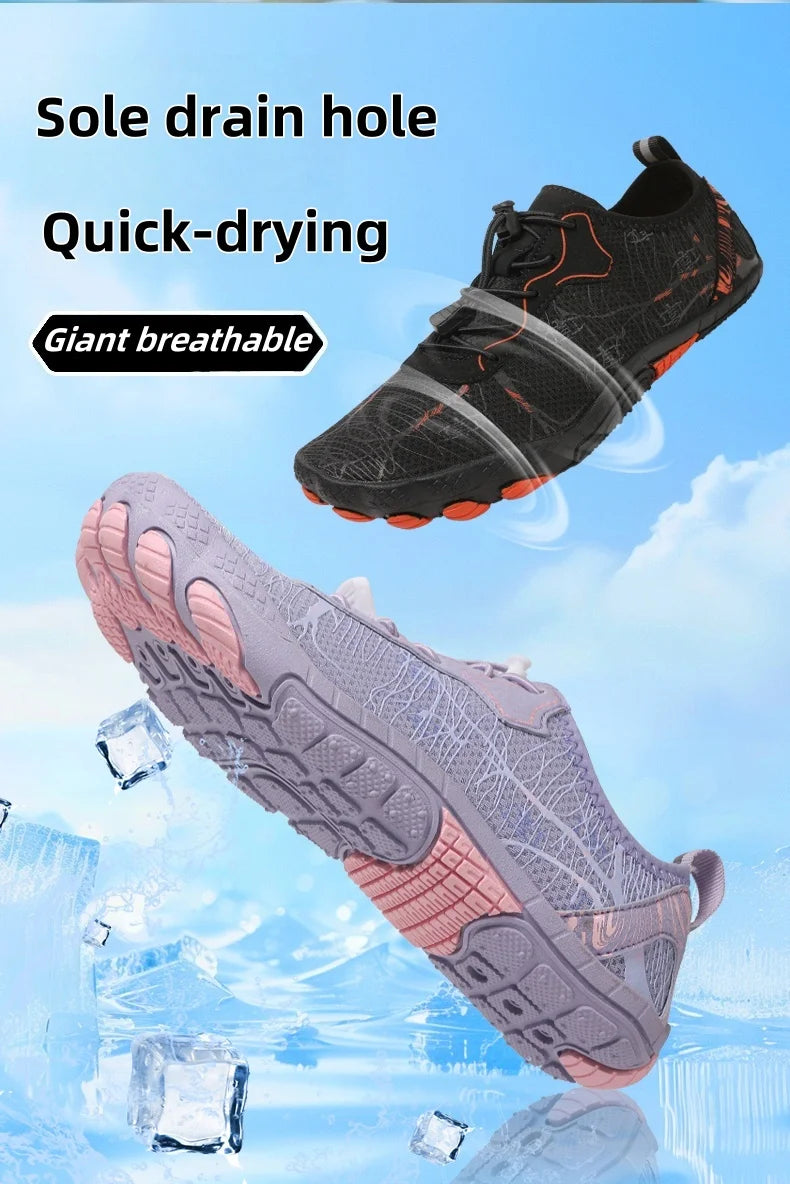 Barefoot Shoes Men And Women Outdoor Beach Shoes Quick-Drying Non-Slip Shoes, Water Sports indoor Fitness Shoes, Sports Shoes