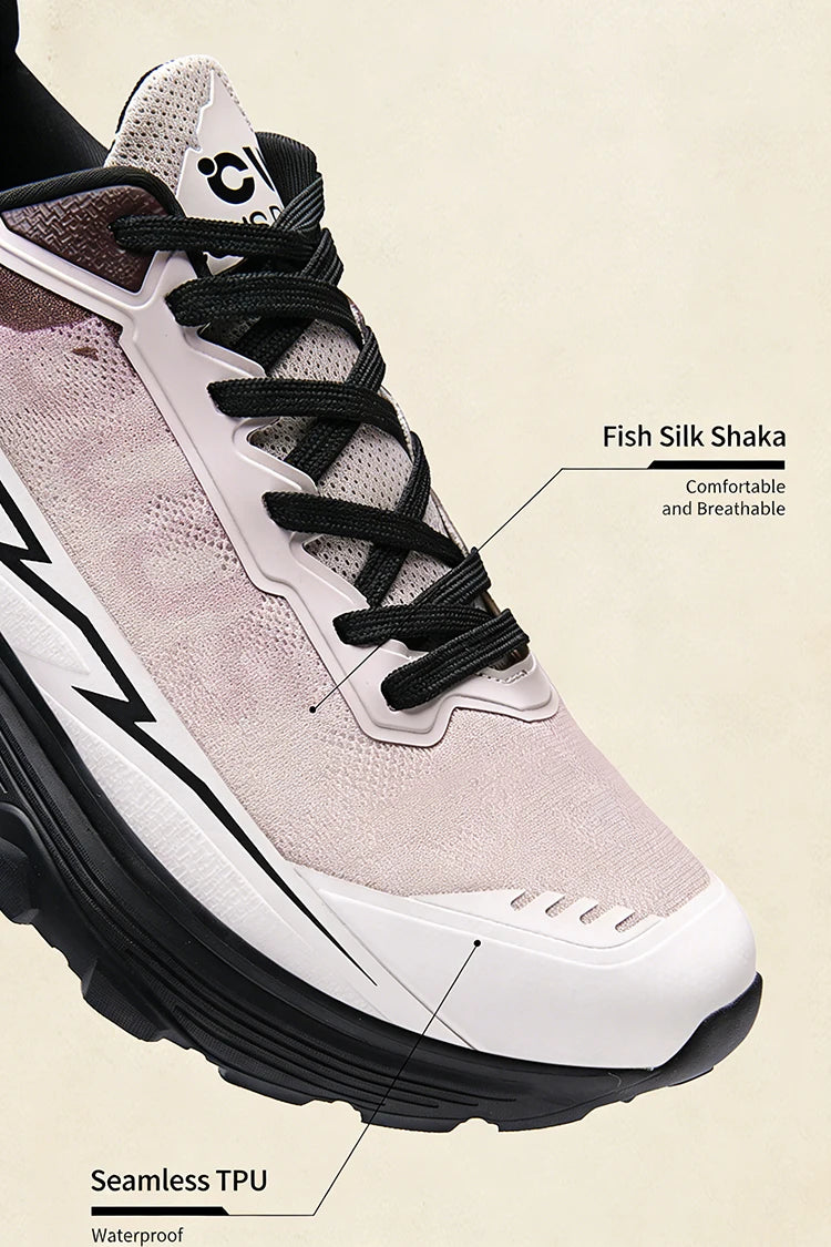 Men's Off-Road Running Shoes Spring and Summer Outdoor Power Grip Sports Shoes Breathable Trail Running Shoes for Women