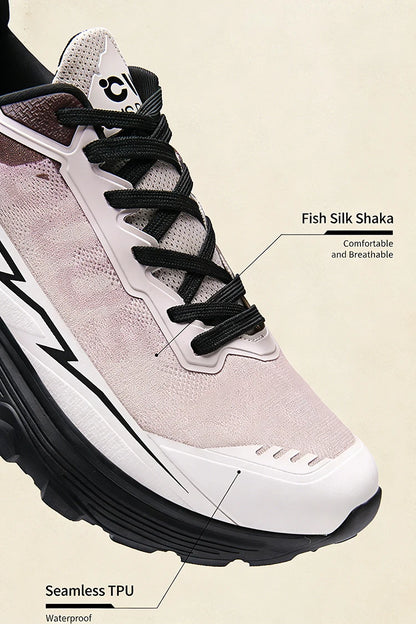 Men's Off-Road Running Shoes Spring and Summer Outdoor Power Grip Sports Shoes Breathable Trail Running Shoes for Women