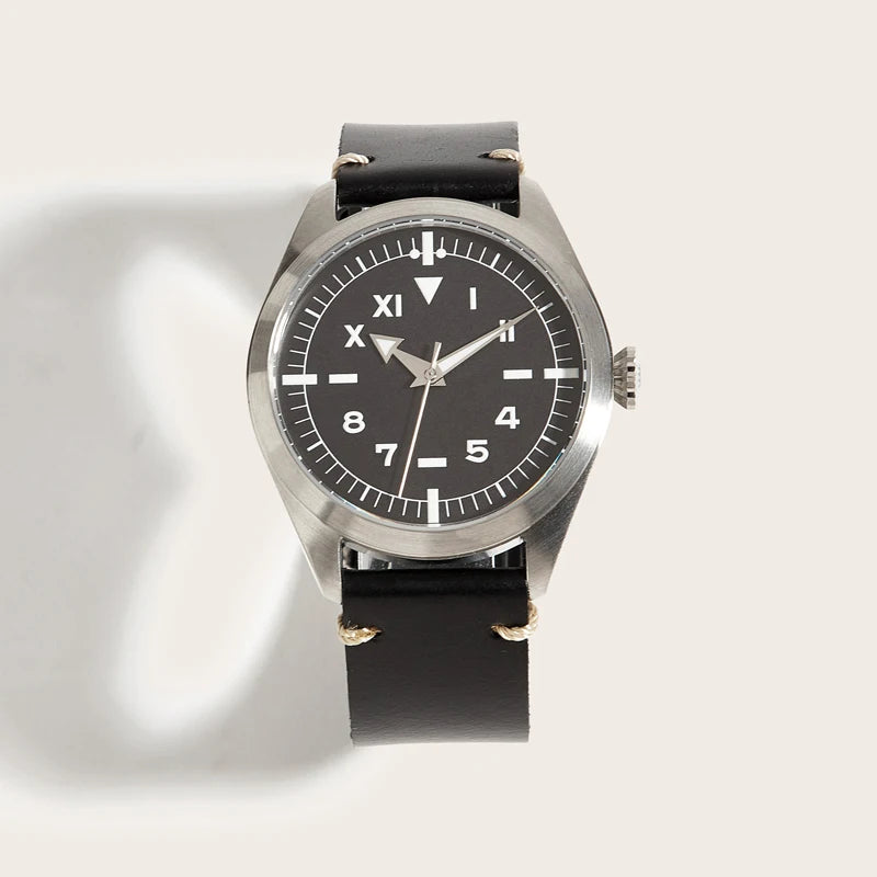 California Dial Watch Men Mechanical Movement Automatic Wristwatch Field Timepiece Man Clock Miyota 8215
