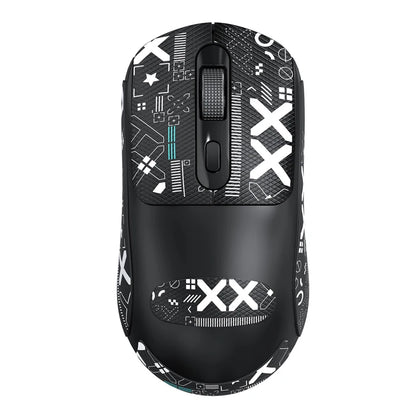 Mouse da gaming wireless Warvank X8 500 mAh ricaricabile TYPE-C, mouse da ufficio adatto a laptop e computer desktop
