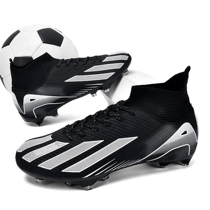 Men New TF Football Boots Sneakers Society Turf Grass Ultralight Male Soccer Shoes Comfortable Ankle Football Shoes Futsal Fast