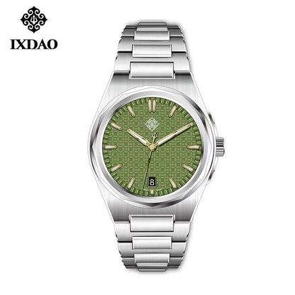 IX&DAO 2026 New Warrior 37mm Men's Automatic Mechanical Watch Miyota 9015 Top Sapphire BGW-9 Stainless Steel Waterproof 10Bar