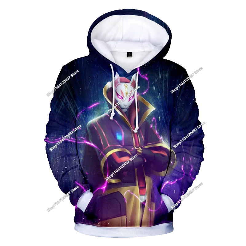 Fortnite Fighting Game 3D Print Hoodies Streetwear Children's Oversized Casual Sweatshirts Hoodie Man Coat Clothes