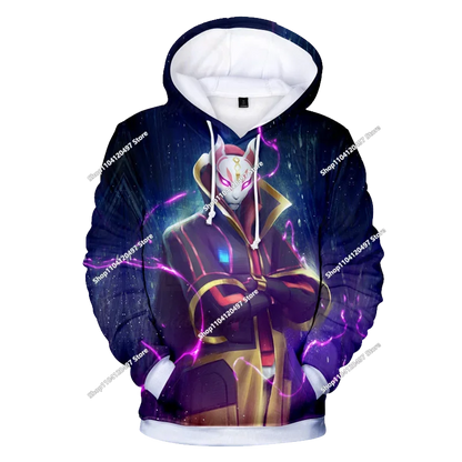 Fortnite Fighting Game 3D Print Hoodies Streetwear Children's Oversized Casual Sweatshirts Hoodie Man Coat Clothes