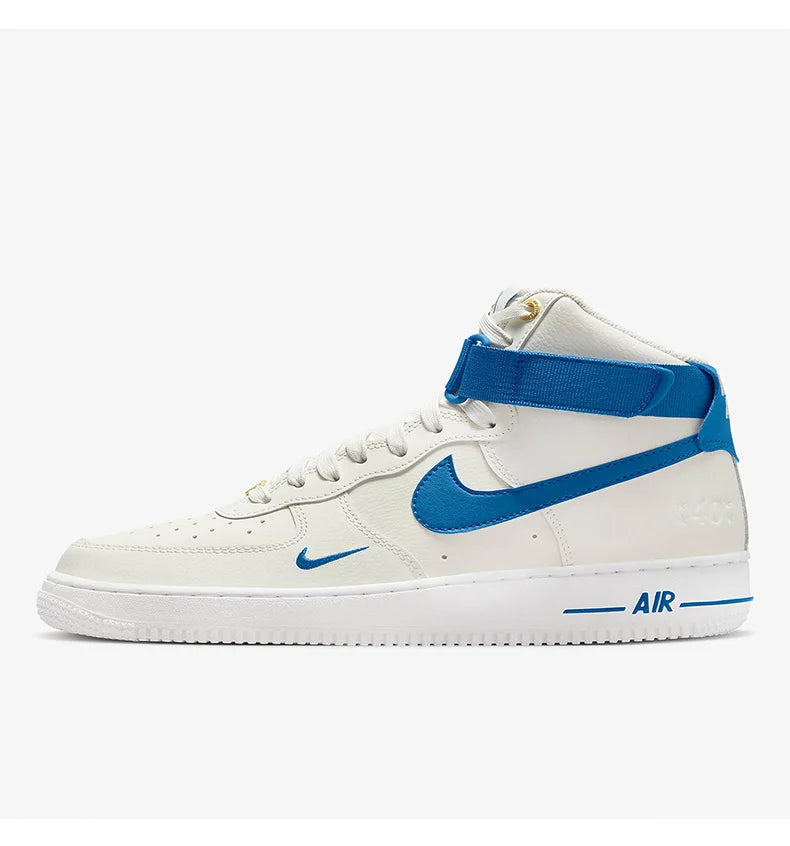 Oryginalne damskie buty skateboardowe Nike Air Force 1 07 Se z wysoką cholewką, oddychające, DQ7584-100