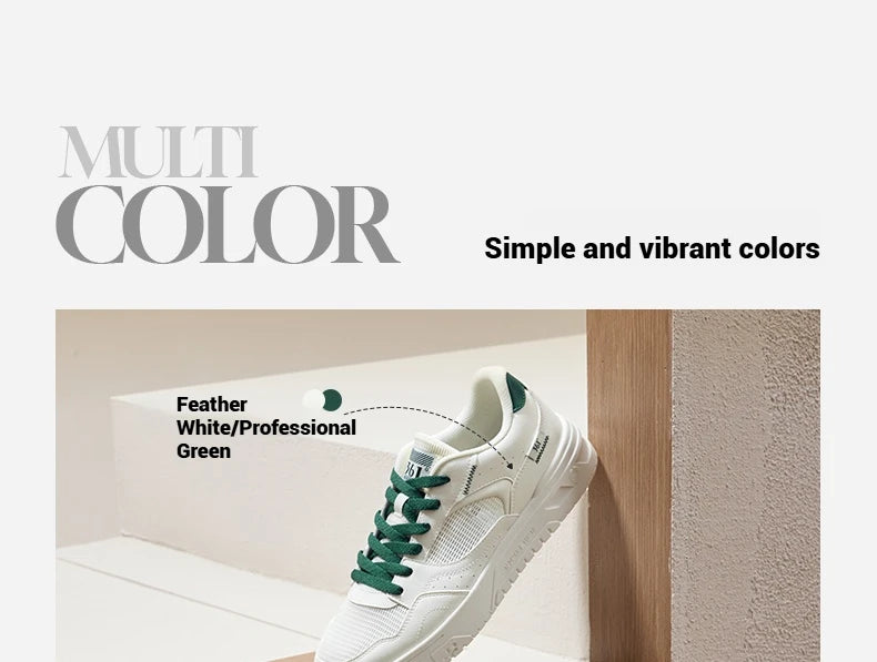 361 Degrees Men's Board Shoes New Comfortable Versatile Breathable Leisure Lightweight Wear-resistant Male Sneakers 672516626