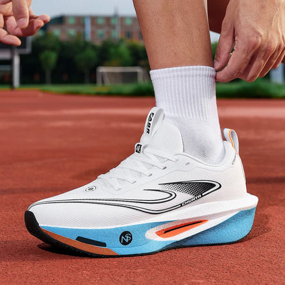 Mens Running Shoes 2025 New Professional Cushioned Breathable Marathon Fashion Sports Training Kightweight Sneakers for Man