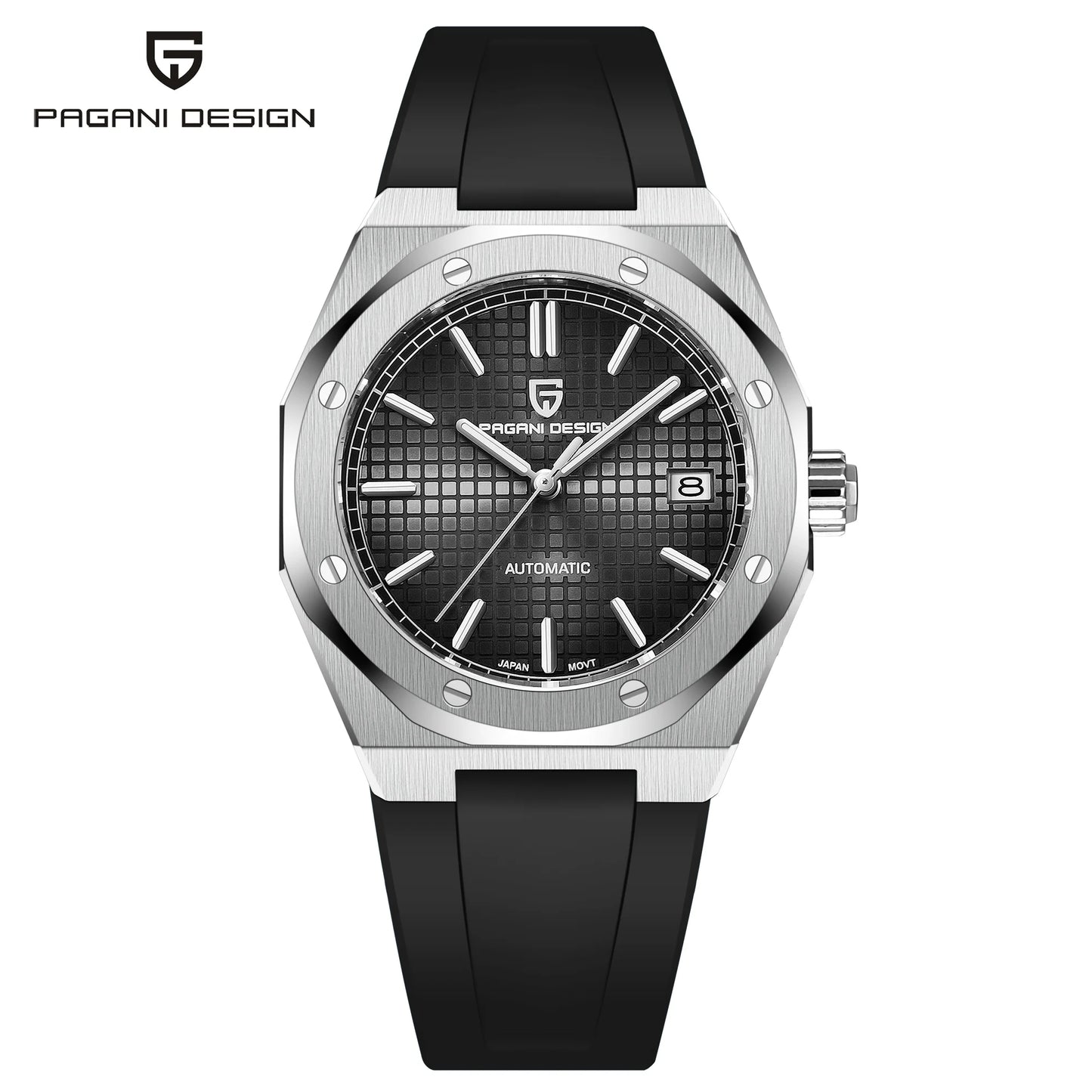 PAGANI DESIGN 2026 Top Brand Men Watch 8215 Military Sports Automatic Mechanical Watches Waterproof Stainless Steel reloj hombre