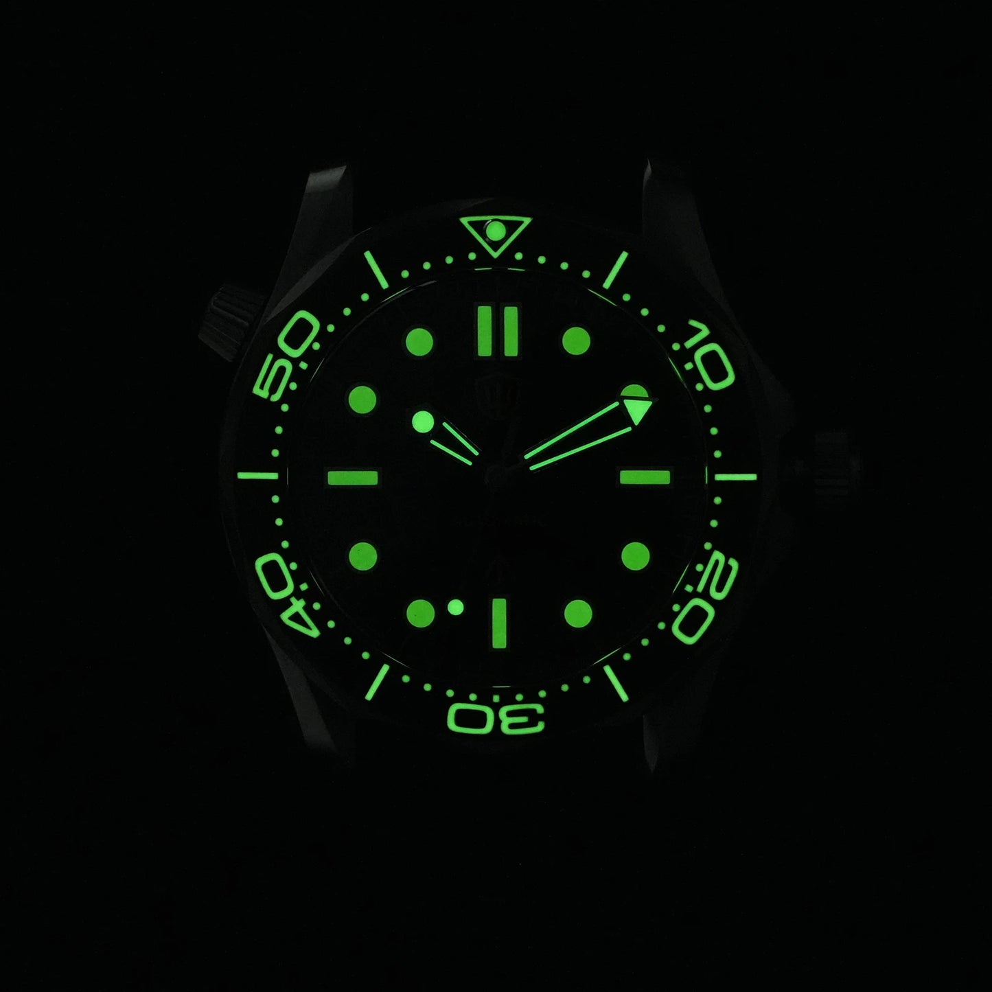 Watchdives WD007 V2 39mm Titanium Dive Watch PT5000 Automatic Movement Luminous 200m Waterproof Domed Bubble Sapphire Watches