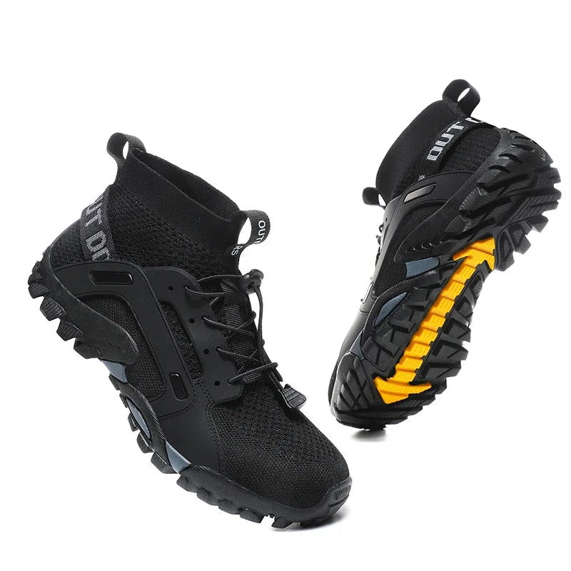 39-47 Size Men's Aqua Shoes Anti-Slip Male Sneakers Mountain Hiking Shoes Quick-Drying Water Shoes Soft Men Casual Sneakers 2024