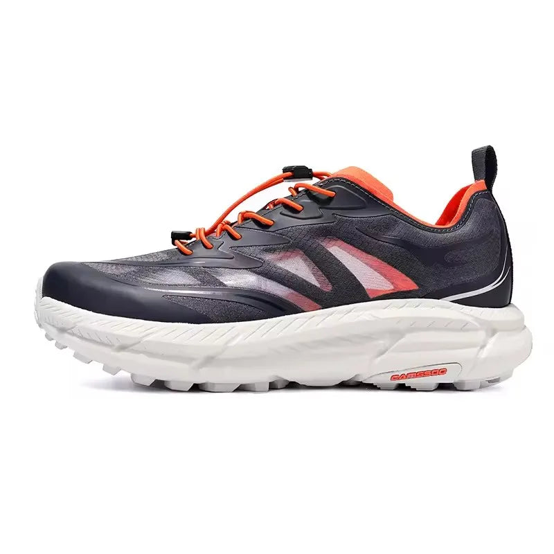 CAMSSOO hiking shoes men summer breathable non-slip running shoes travel outdoor sports cushioning casual boots off-road shoes