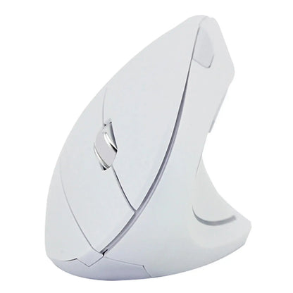 Rato gaming vertical sem fios 2.4G ergonómico 1600DPI para PC, portátil e escritório — mini rato gaming