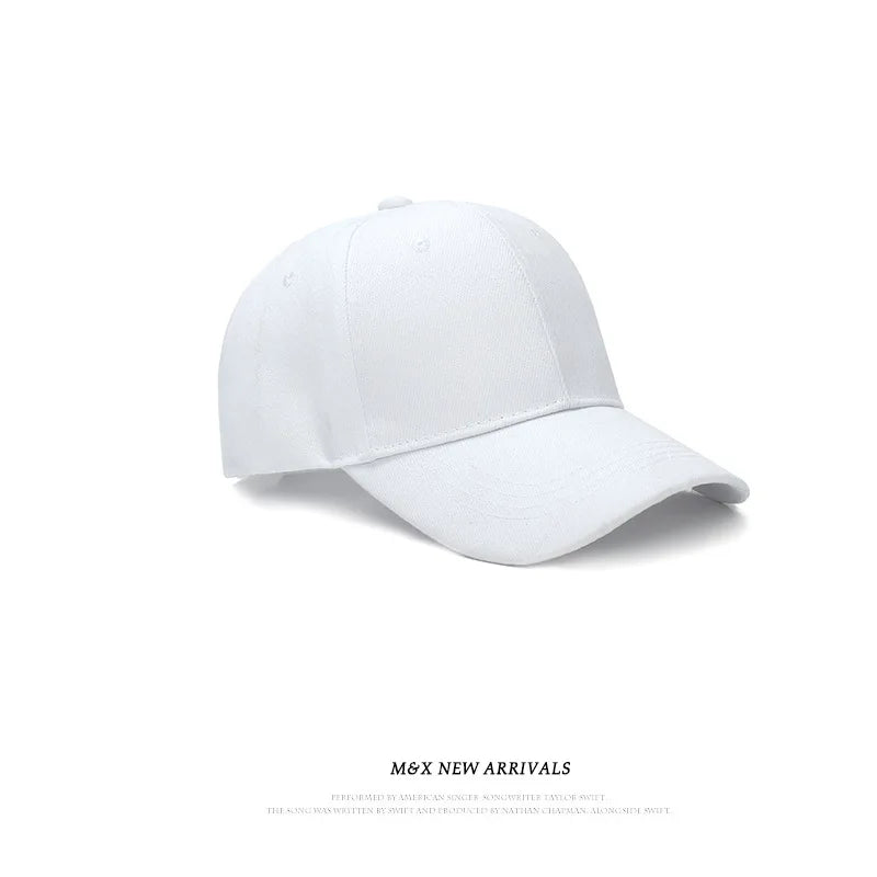 Färger Sommar Höst Mode Enfärgat Män Kvinnor Basebollkeps Adhesion Hat HipHop Justerbar Cool solhatt Casquette Gorras Present