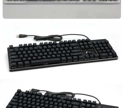 104 Teclas Keycaps Retroiluminadas Coreano Francês Russo Espanhol Alemão para Teclado Mecânico com Switch MX, Perfil OEM, Teclas ABS DIY