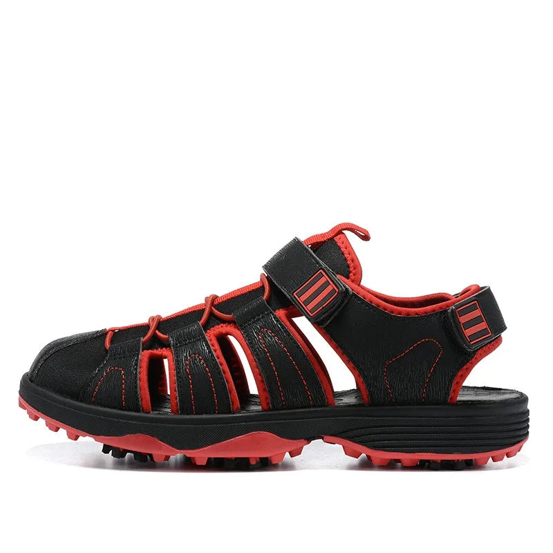 Summer lightweight luxury golf sneakers for men and women sandals outdoor mesh fitness jogging shoes men's non-slip sports shoes