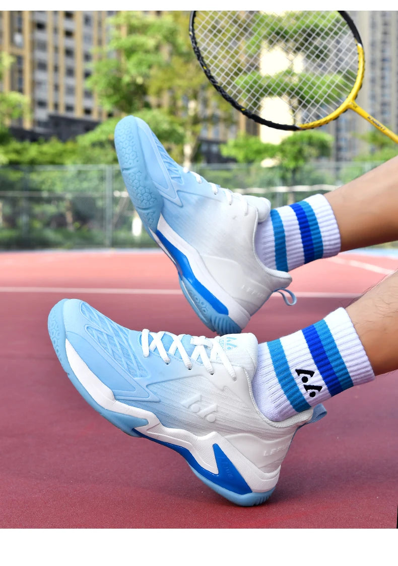 Men Badminton Shoes Competition Original Table Tennis Shoes Training Sneakers Wear Resistant Male High Quality Volleyball Shoes